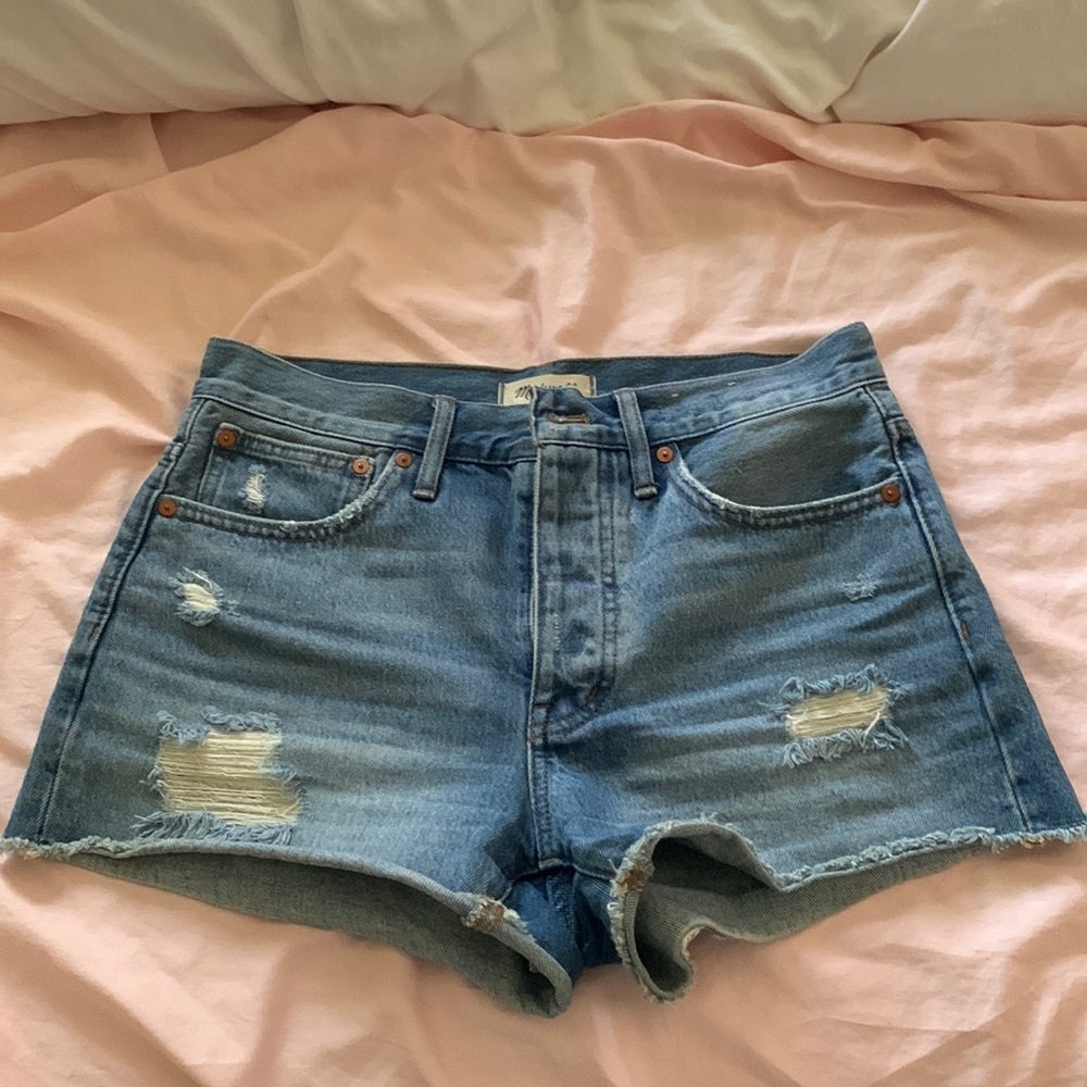 Madewell cutoff denim shorts
